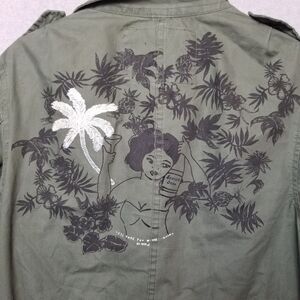 Scotch & Soda Women's Jacket Size Small Amsterdam Couture‎ Military Parka